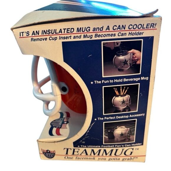 Cleveland Browns TeamMug 1992 Helmet Drinking Mug In Original Box - Picture 14 of 15